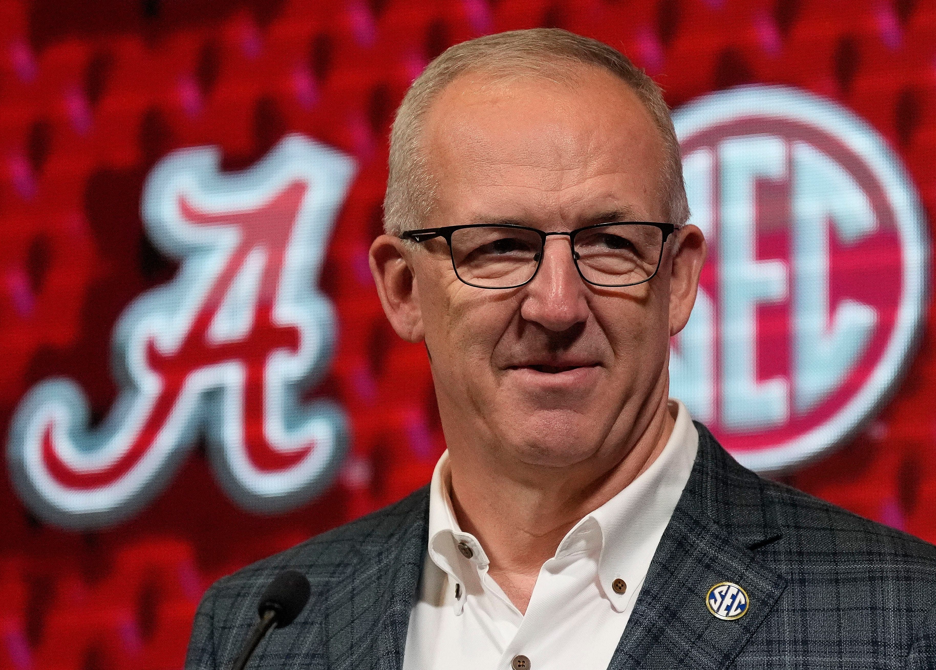SEC Commissioner Greg Sankey - Source: Imagn
